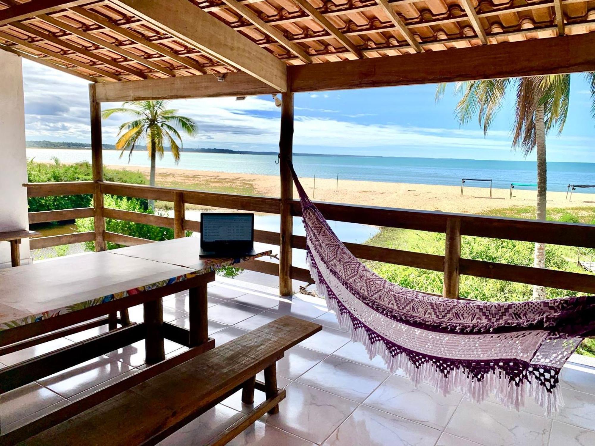 Paraiso Beach Hostel E Pousada Santa Cruz Cabrália Zewnętrze zdjęcie