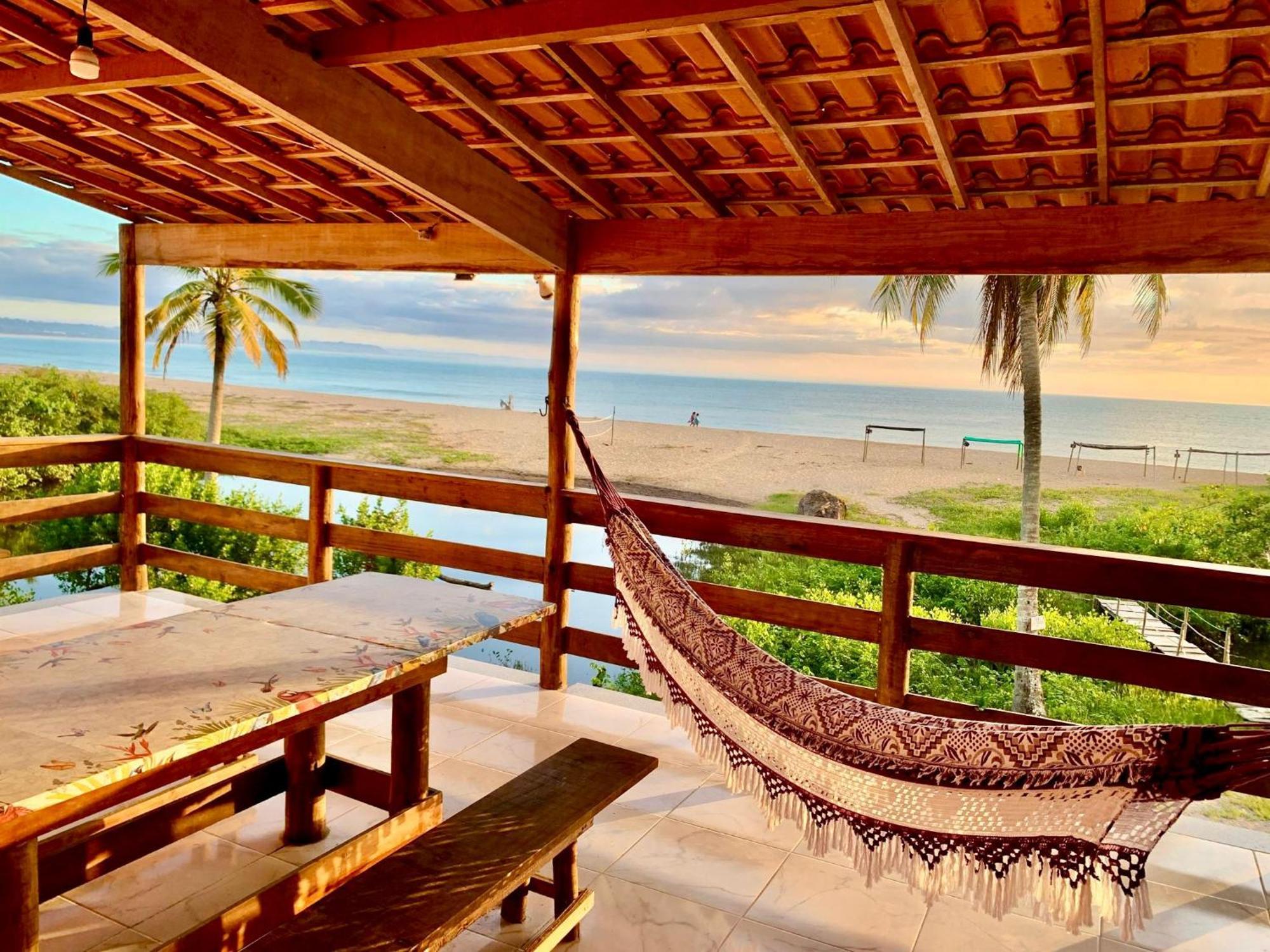 Paraiso Beach Hostel E Pousada Santa Cruz Cabrália Zewnętrze zdjęcie